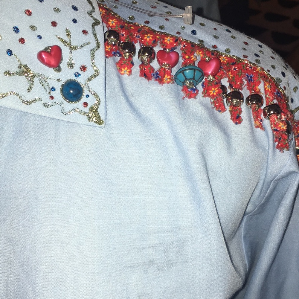Vintage 1960s Van Heusen HampshireHouse mens Shirt,Embellished - Picture 5 of 14